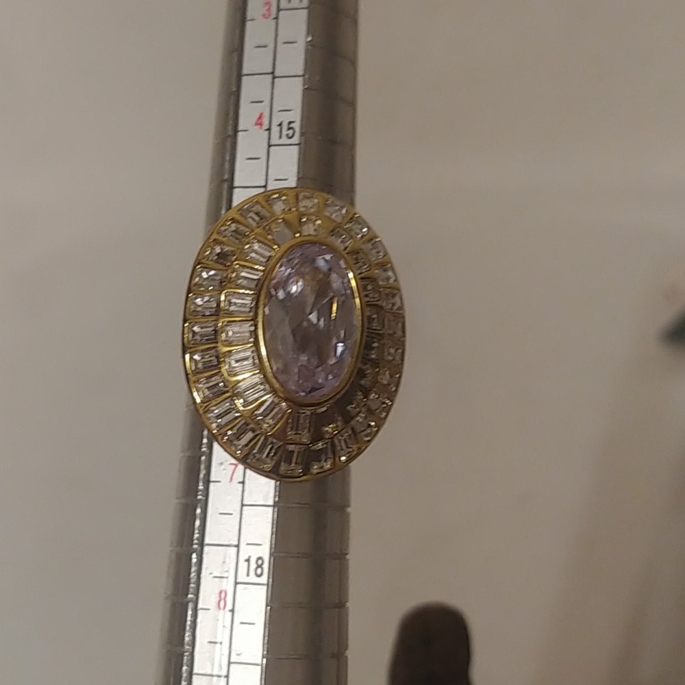 Vintage Seta Statement Ring Size 6 - image 1